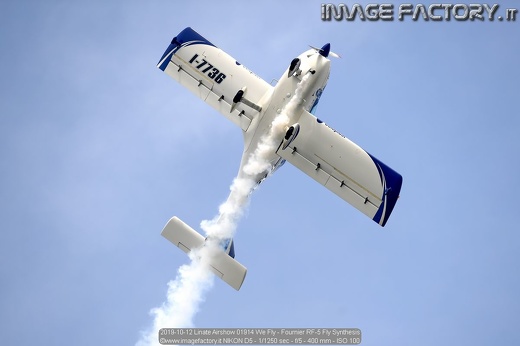 2019-10-12 Linate Airshow 01914 We Fly - Fournier RF-5 Fly Synthesis